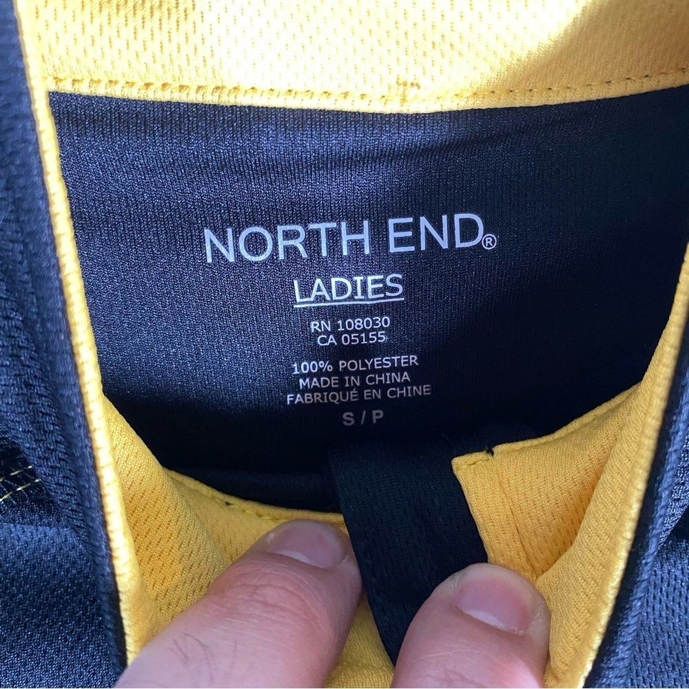 NWT North End Ladies Activewear Long Sleeve Shirt Sprint Logo Size S Casual Wear - Picture 2 of 10